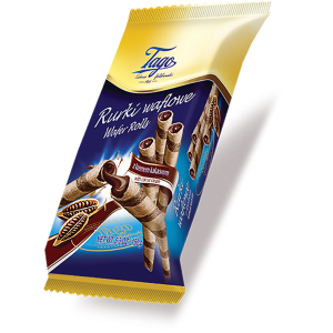 Rurka Waflowa z Kremem Kakaowym 260g Tago