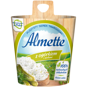 Serek do Smarowania Almette z Ogórkiem i Ziołami 150g