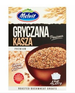 Kasza Gryczana Prażona 4*100g Melvit