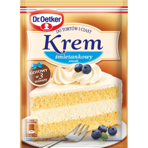 Krem do Tortów Śmietankowy 120g Dr Oetker