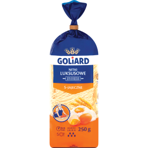 Makaron Luksusowy 5-Jajeczny Nitki 250g Goliard