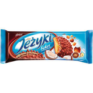 Ciastka Jeżyki Kokosowe w Czekoladzie Goplana 140g