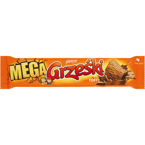 Wafelek Grześki Mega Toffi w Czekoladzie Mlecznej Goplana 48g