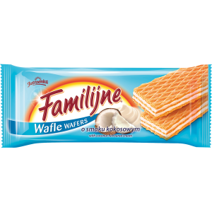Wafle Familijne Kokosowe Jutrzenka 180g