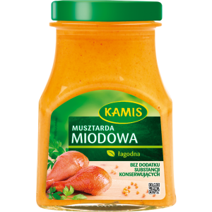 Musztarda Miodowa 185g Kamis