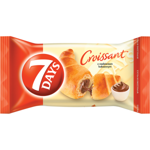 Rogalik 7 Days z Nadzieniem Kakaowym 60g