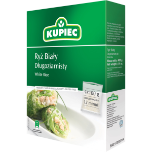 Ryż Biały Kupiec 4*100g