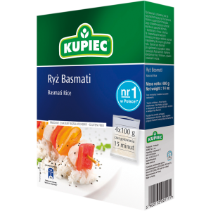 Ryż Basmati 4*100g Kupiec