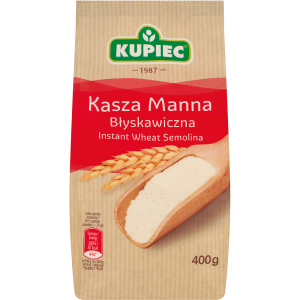 Kasza Manna Błyskawiczna 400g Kupiec