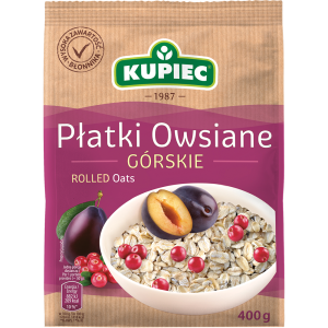 Płatki Owsiane Górskie 400g Kupiec