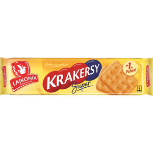 Krakersy Super Lajkonik 180g