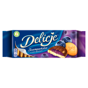 Ciastka Delicje z Galaretką Jagodową 147g