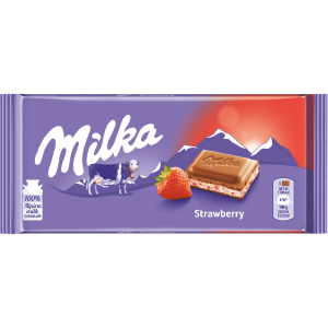 Czekolada Mleczna Strawberry 100g Milka