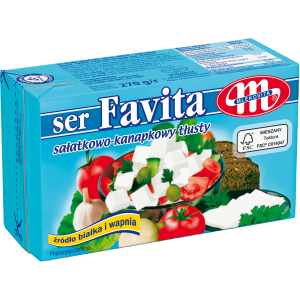 Ser Favita 18% Niebieska 270g Mlekovita