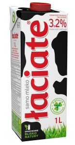 Mleko Łaciate 3,2% Pet 1l Mlekpol