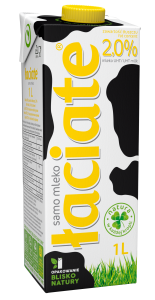 Mleko Łaciate 2% Pet 1l Mlekpol
