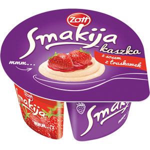 Kaszka Smakija z Sosem z Truskawek 130g Zott