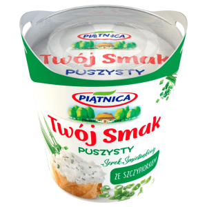 Serek Śmietankowy Puszysty ze Szczypiorkiem Twój Smak 150g OSM Piątnica
