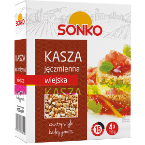 Kasza Jęczmienna 4*100g Sonko