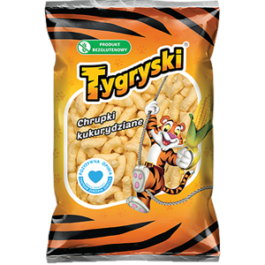 Chrupki Tygryski Kukurydziane 90g
