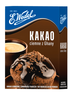 Kakao Ciemne z Ghany 80g Wedel