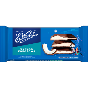Czekolada Gorzka Kokosowa 100g Wedel