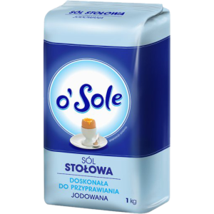 Sól Stołowa Jodowana 1kg Cenos