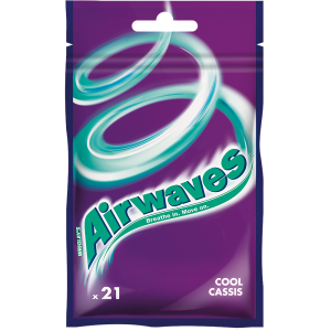 Guma do Żucia Airwaves Cool Cassis 29g (25 Drażetek)