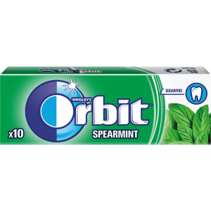 Guma do Żucia Orbit Spearmint 14g (10 Drażetek)