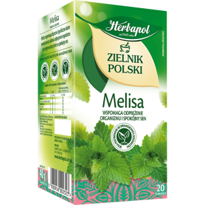 Herbata Ziołowa Zielnik Polski Melisa 20*2g Herbapol