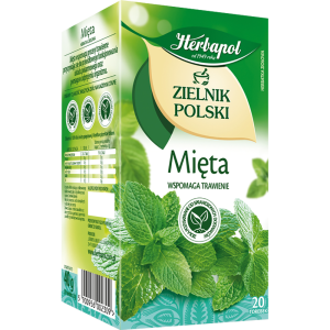 Herbata Ziołowa Zielnik Polski Mięta 20*2g Herbapol