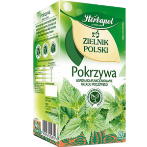Herbata Ziołowa Zielnik Polski Pokrzywa 20*1,5g Herbapol