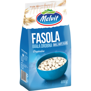 Fasola Biała Drobna 400g Melvit