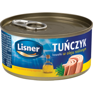 Tunczyk w Kawałkach w Oleju 170g Lisner