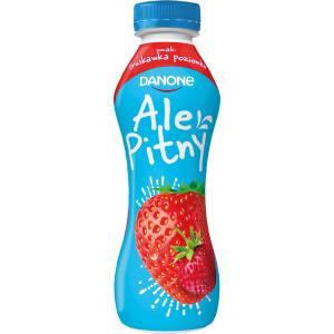 Jogurt Ale Pitny Truskawka-Poziomka 290g Danone