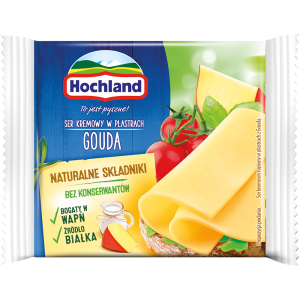 Ser Kremowy Gouda Plastry 130g Hochland