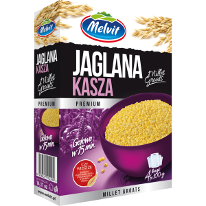 Kasza Jaglana 4*100g Melvit