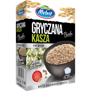Kasza Gryczana Biała 4*100g Melvit