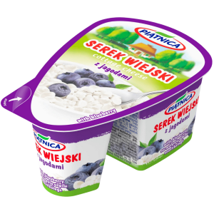 Serek Wiejski z Jagodami 150g OSM Piątnica