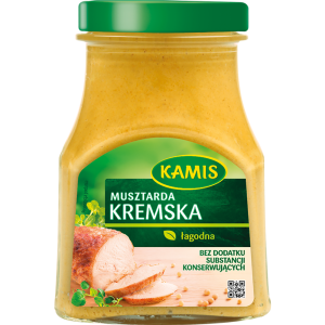 Musztarda Kremska 185g Kamis