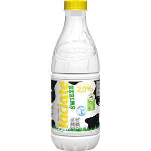 Mleko UHT Łaciate Zółte 2% 1l Mlekpol