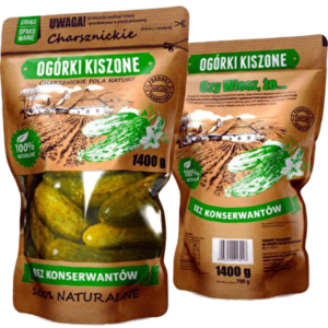 Ogórki kiszone Charsznickie Pola