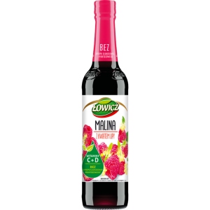 Syrop Malina z Lipą Łowicz 400ml