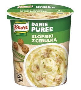 Danie Puree Klopsiki z Cebulką 53g Knorr