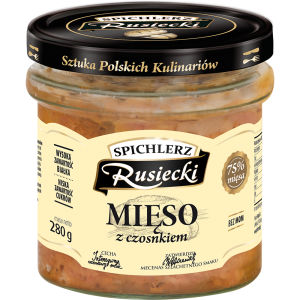 Mięso z Czosnkiem 280g Spichlerz Rusiecki