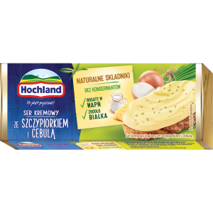 Serek Topiony Kremowy ze Szczypiorkiem Bloczek 90g Hochland