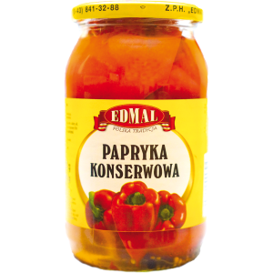 Papryka Konserwowa 900ml Edmal