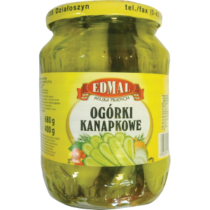 Ogórki Kanapkowe 720ml Edmal