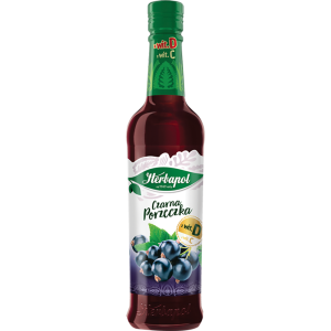 Syrop Czarna Porzeczka Owocowa Spiżarnia 420ml Herbapol