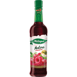 Syrop Malina z Żurawiną Owocowa Spiżarnia 420ml Herbapol
